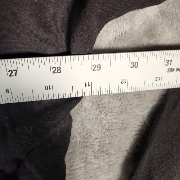 American Eagle Oversized Button Down Shirt Men's XS Black Fish Embroidery NEW - Picture 3 of 13